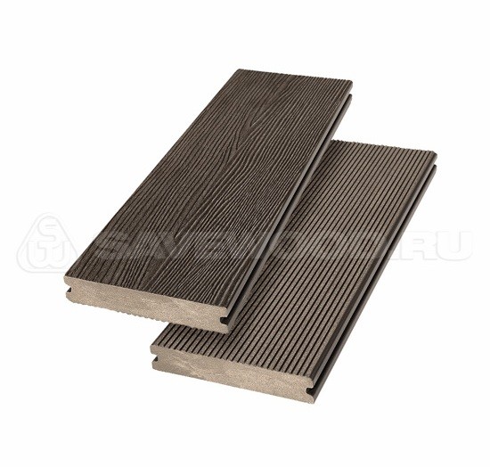 Террасная доска SW Abies (R) - радиальный распил Темно-коричневый купить в Симферополe