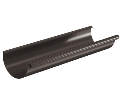 Водосток Aquasistem, система 150/100 - Водосточный желоб 3.00м RR 32 Тёмно-Коричневый