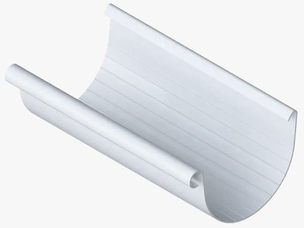 Водосток Альта-Профиль ПВХ – Желоб водосточный 3м (белый) купить в Симферополe