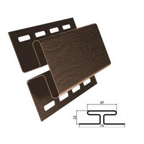 H-профиль, коричневый купить в Симферополe