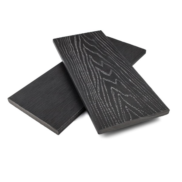 Заборная доска ДПК NanoWood Nature 3D полнотелая Антрацит купить в Симферополe