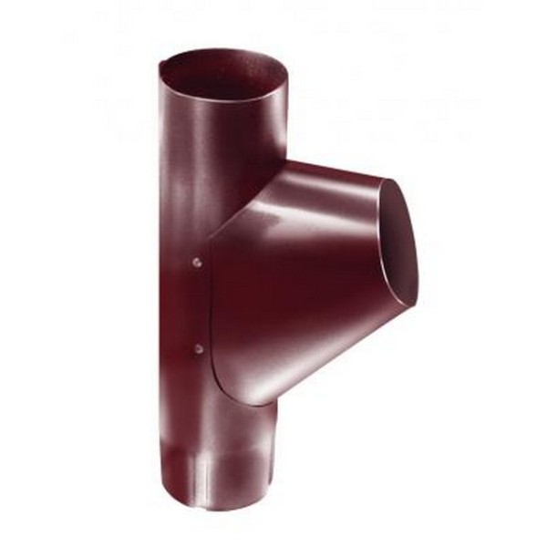 Водосток Grand Line 125x90 – Тройник трубы RAL 3005 купить в Симферополe