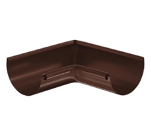 Водосток Aquasistem, система 150/100 - Угол желоба, внутренний 90° RAL 8017 Коричневый купить в Симферополe