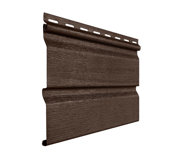 Виниловый сайдинг fineber - "стандарт", коричневый купить в Симферополe