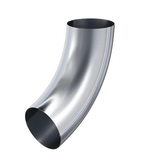 Водосток Aquasistem, Система 150/100 - Колено трубы оцинковка купить в Симферополe