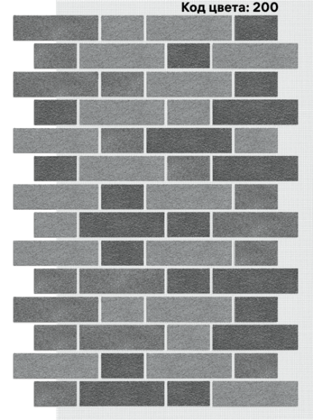 Фасадная система АМК Тычок 250х73/125x73 мм (Микс на армирующей сетке) код товара 200 купить в Симферополe