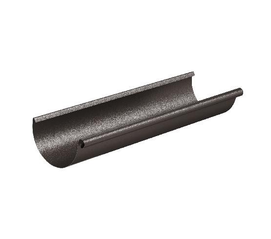 Водосток Aquasistem, Система 150/100 - Водосточный желоб 3.00м RR 32 Тёмно-коричневый matt купить в Симферополe