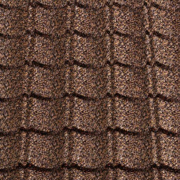 Композитная черепица Панель Aquapan 1123*890 мм Metrotile кофе