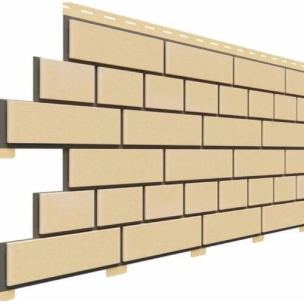 Фасадная панель Доломит Кирпич, Светло-желтый купить в Симферополe