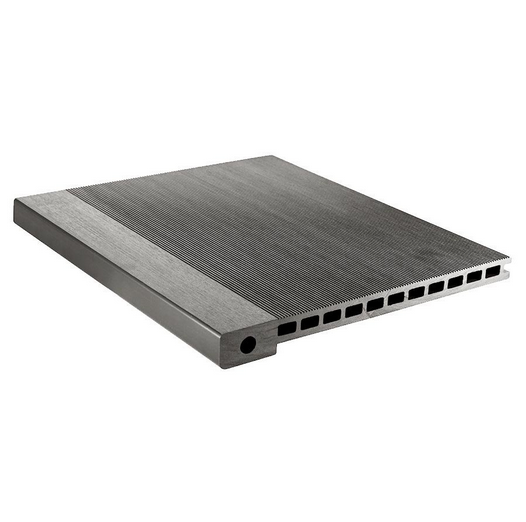 Ступень из ДПК CM Stair эбонит (серый)  купить в Симферополe