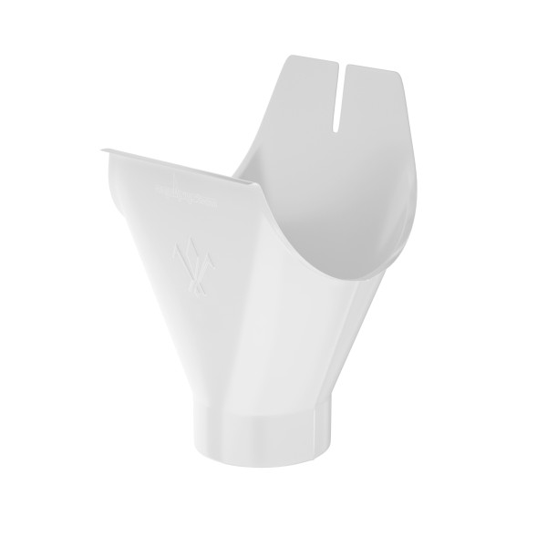 Водосток Aquasistem, система 150/100 - Воронка желоба RAL 9003 Белый купить в Симферополe