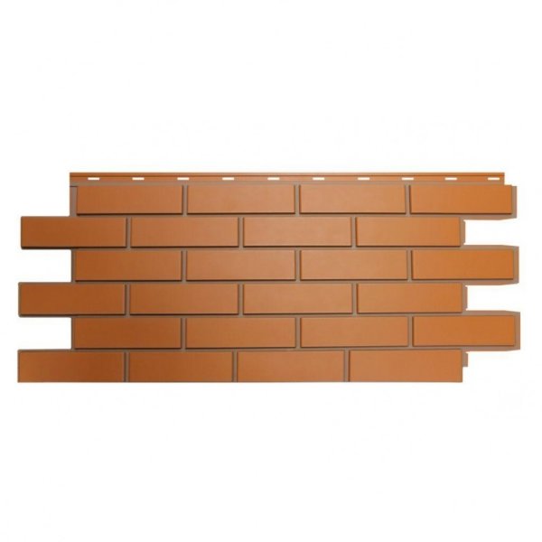 Фасадная панель Nordside, Гладкий Кирпич, Красный купить в Симферополe