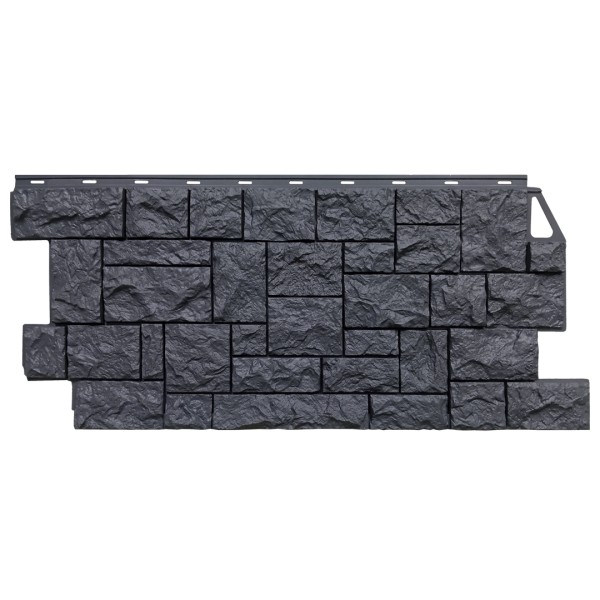 Фасадная панель FineBer, Камень Дикий, Асфальт купить в Симферополe