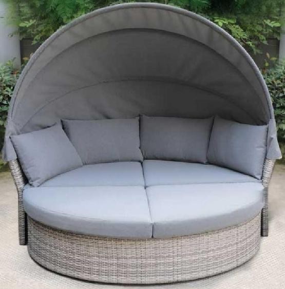 Диван-Трансформер AFINA плетеный из иск. ротанга AFM-325G Grey купить в Симферополe