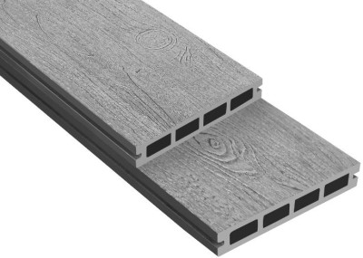 Террасная доска ДПК Outdoor 3D NEVADA/CALIFORNIA серая