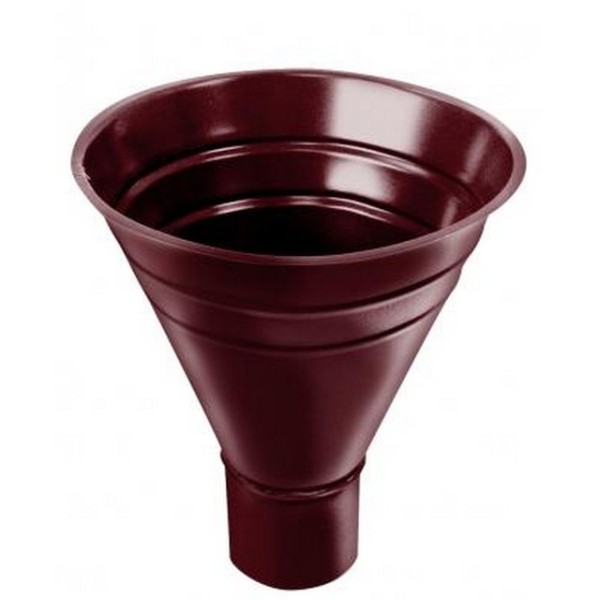 Водосток Grand Line 125x90 – Воронка водосборная RAL 3005 купить в Симферополe