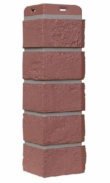 Угол Grand Line состаренный кирпич Элит корица (махагон), ШОВ темно-бежевый купить в Симферополe