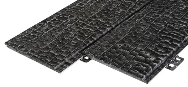 Фиброцементные панели FCSPRO Decor Wood Click Угольное купить в Симферополe