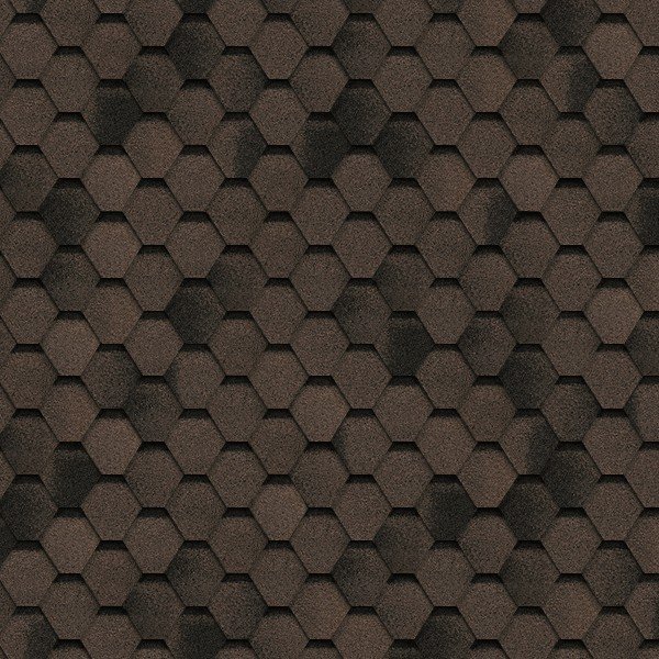 Гибкая черепица Shinglas, серия Финская,коллекция Соната – Коричневый купить в Симферополe