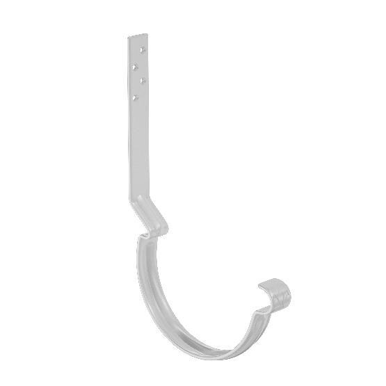 Водосток Aquasistem, система 150x100 - Крюк крепления желоба длинный RR 20 Мраморно-белый купить в Симферополe