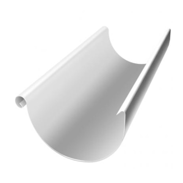 Водосток Grand Line 150x100 – Желоб 3м RAL 9003 купить в Симферополe