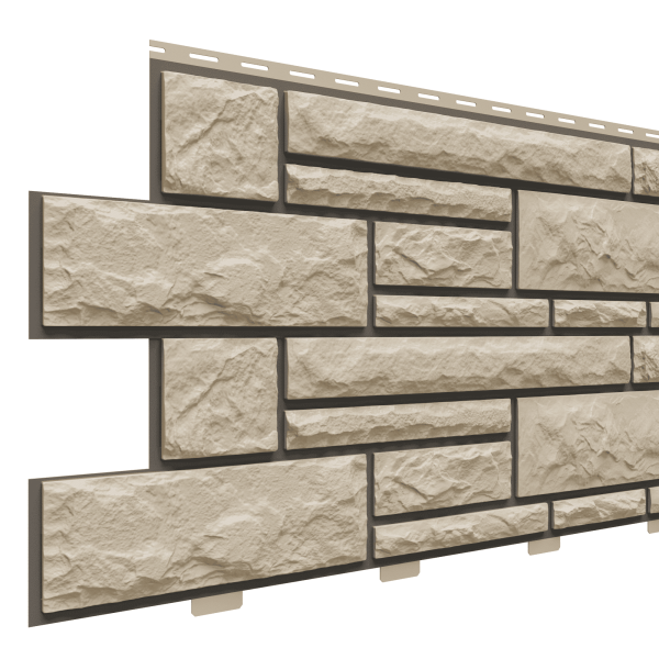 Фасадная панель Доломит, Брусчатка Доломит Сандал (3м) купить в Симферополe
