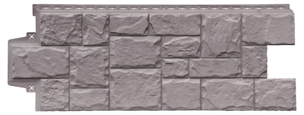 Фасадная панель Grand Line Крупный Камень Элит Какао купить в Симферополe