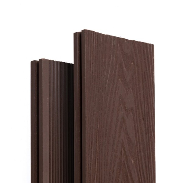 Террасная доска Ecodecking Экстра 3D полнотелая Графит купить в Симферополe