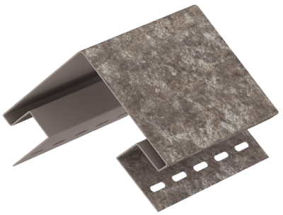 Наружный угол Стоун-хаус Кварцит Коричневый