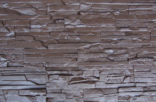 Фасадная панель Аэлит Пласт плоский Коричневый купить в Симферополe