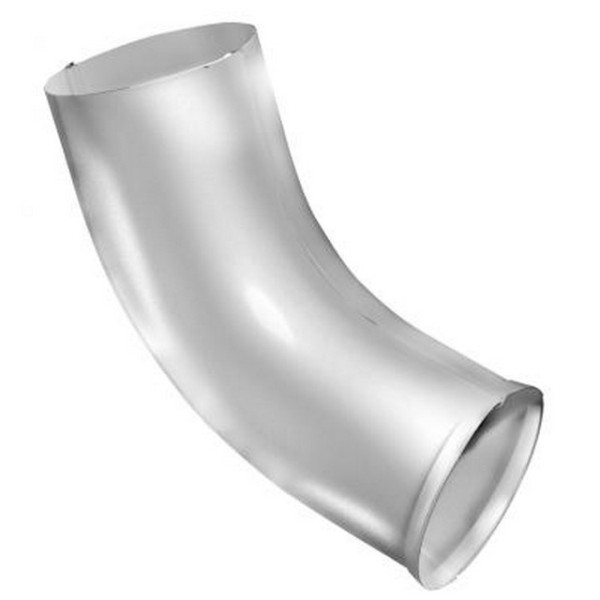 Водосток Grand Line 150x100 – Колено сливное RAL 9003 купить в Симферополe