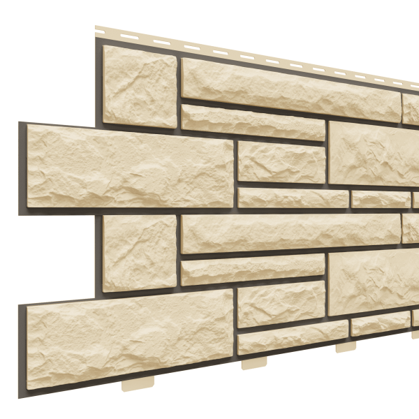 Фасадная панель Доломит, Брусчатка Доломит Шампань (3м) купить в Симферополe
