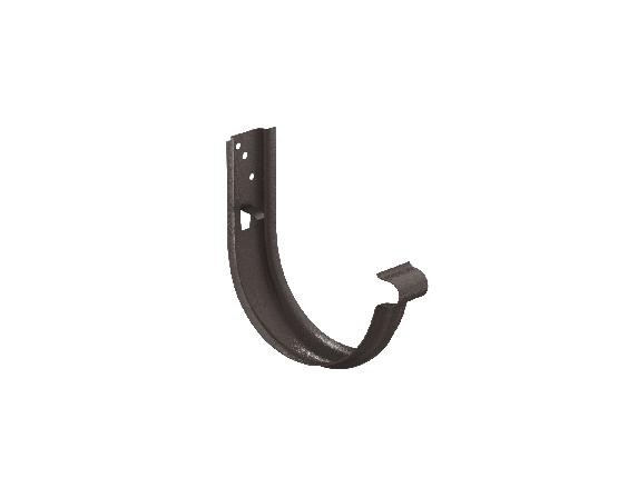 Водосток Aquasistem, Система 150/100 - Крюк универсальный с комплектом крепления RR 32 Тёмно-коричневый matt купить в Симферополe