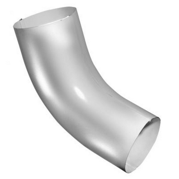 Водосток Grand Line 150x100 – Колено трубы RAL 9003 купить в Симферополe