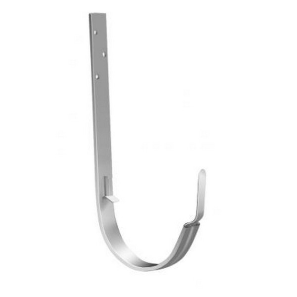 Водосток Grand Line 150x100 – Кронштейн длинный RAL 9003 купить в Симферополe