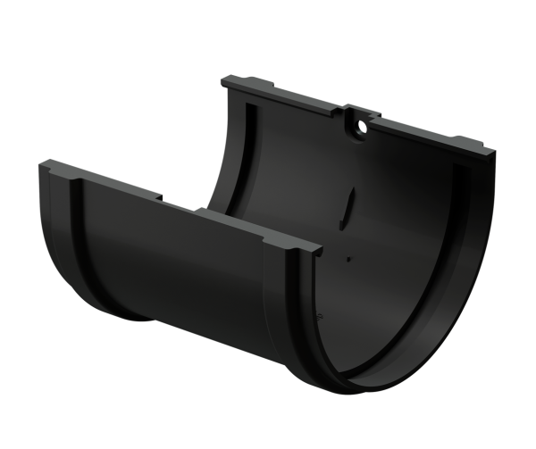 Соединитель желоба Docke Premium ПВХ - Карбон купить в Симферополe