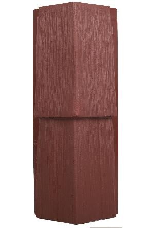 Угол T-Сайдинг-Щепа пихта ЭКО-1 Браун купить в Симферополe