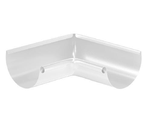 Водосток Aquasistem, система 150/100 - Угол желоба, внутренний 90° RAL 9003 Белый купить в Симферополe