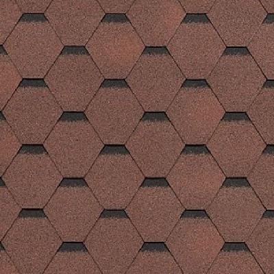 Гибкая черепица Shinglas, серия Комфорт, оллекция Сальса – Личи