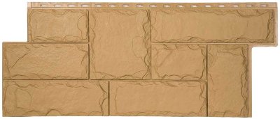 Фасадная панель T-Сайдинг-МАРСЕЛЬ ЭКО-1 Крем