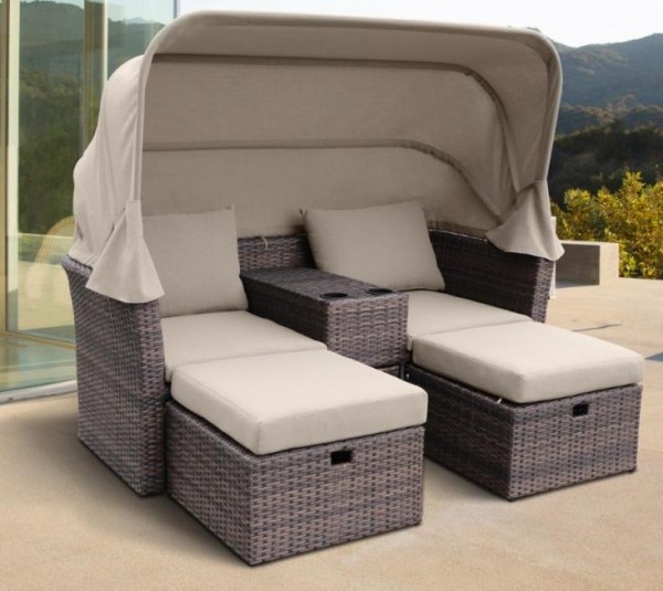 Комплект мебели AFINA плетеной из иск. ротанга AFM-330B Brown купить в Симферополe