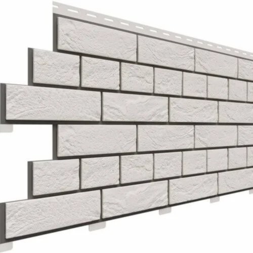 Фасадная панель Доломит Кирпич Славянка Белый купить в Симферополe