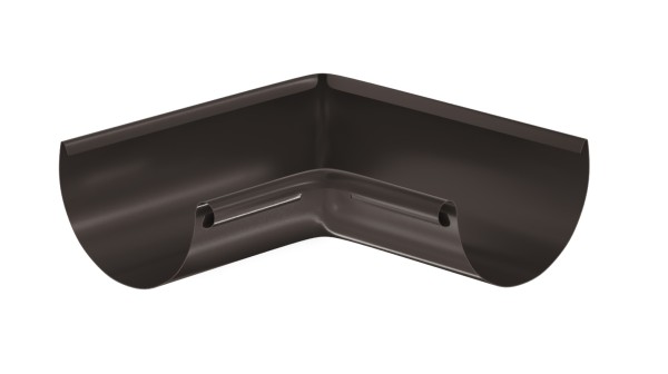 Водосток Aquasistem, система 150/100 - Угол желоба, внутренний 90° RR 32 Тёмно-Коричневый купить в Симферополe