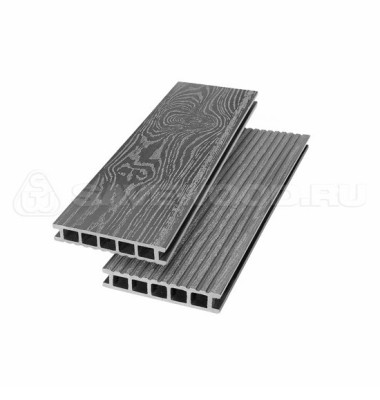 Террасная доска из ДПК SW Ornus тангенциальный распил пепельный