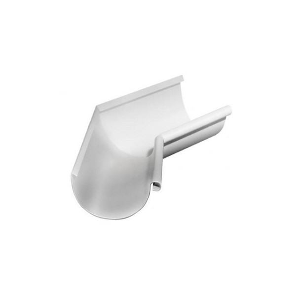 Водосток Grand Line 150x100 – Угол внутренний 135° RAL 9003 купить в Симферополe