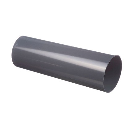 Труба водосточная 1 м. Docke Lux ПВХ - Графит купить в Симферополe