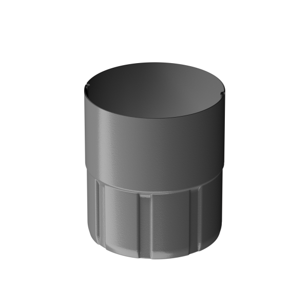 Муфта соединительная для водостока Döcke STAL PREMIUM, Графит купить в Симферополe