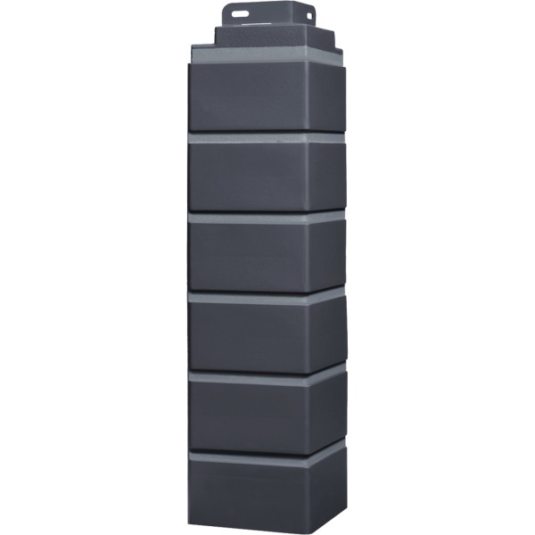 Угол Фасайдинг Серия «Кирпич клинкерный» Графит купить в Симферополe