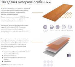 Фибросайдинг DECOVER 3600 x 190 x 8 мм Sandy