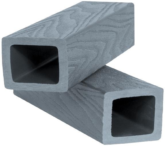 Балясина ДПК Polivan SINGARAJA 3D фактура дерева, серый купить в Симферополe